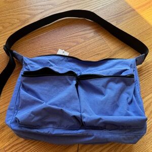 Baggu Pansy Blue Large Cargo Crossbody Bag